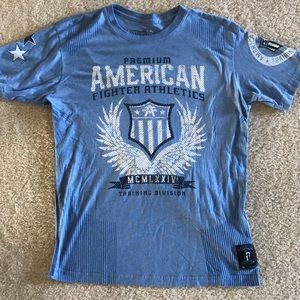 Large American fighter shirt